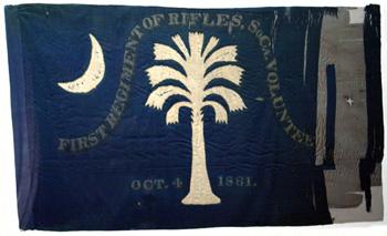 1st SC infantry flag