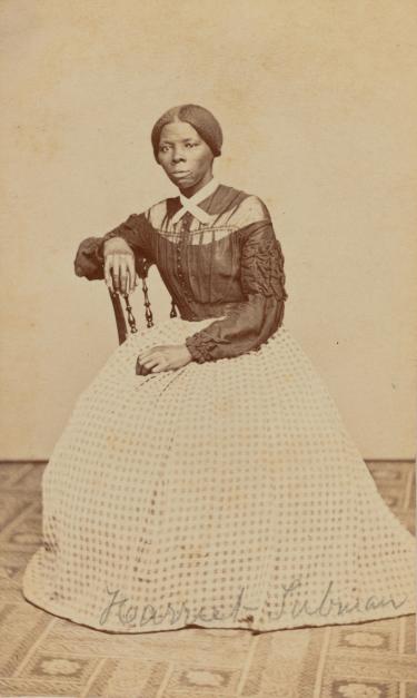 Portrait photograph of Harriet Tubman
