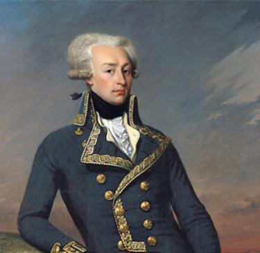 Painting of Marquis de Lafayette