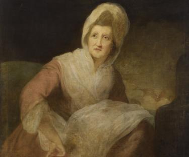 Portrait of Patience Lovell Wright by Robert Edge Pine