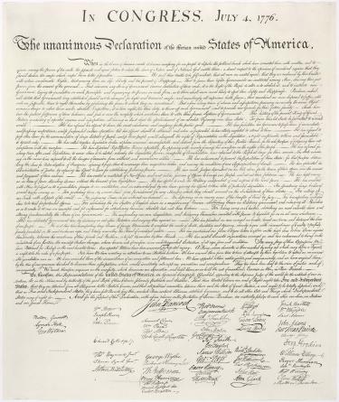 Declaration of Independence 