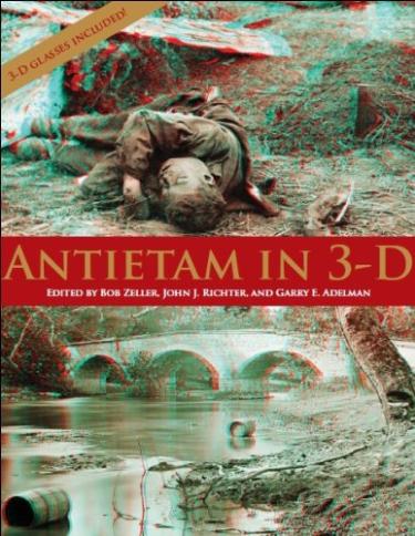 Cover for Antietam in 3-D