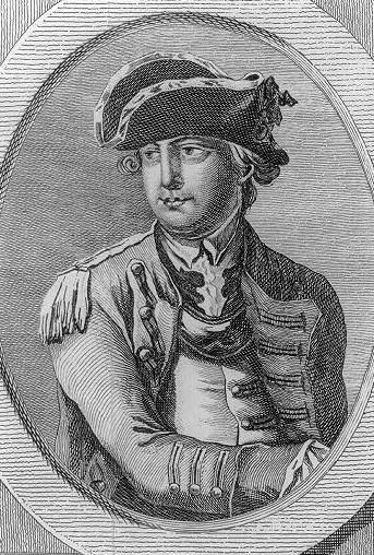 An engraving of Charles Lee