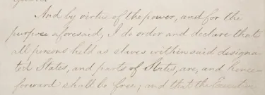 Emancipation Proclamation