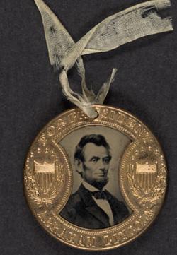 Lincoln 1864 medallion