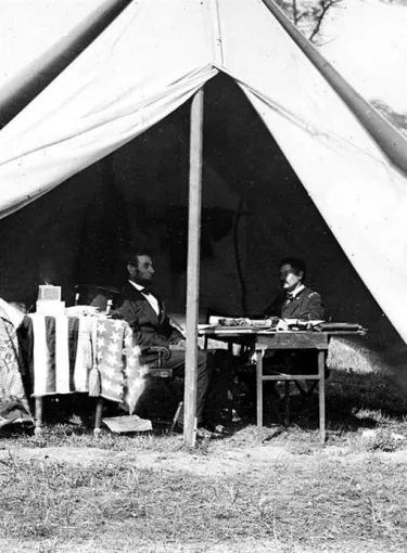 Lincoln at Antietam