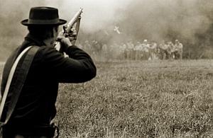 Reenactor firing