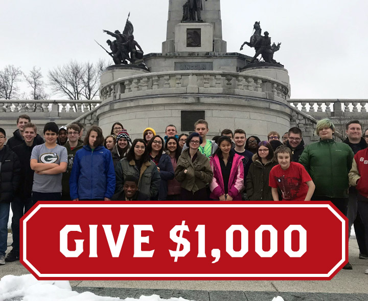Support education with a $1,000 donation