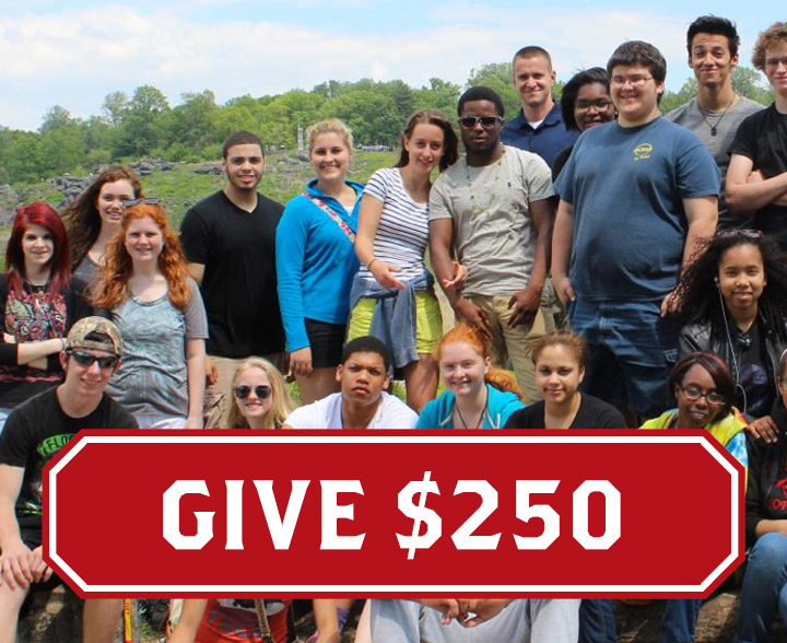 Support education with a $250 donation